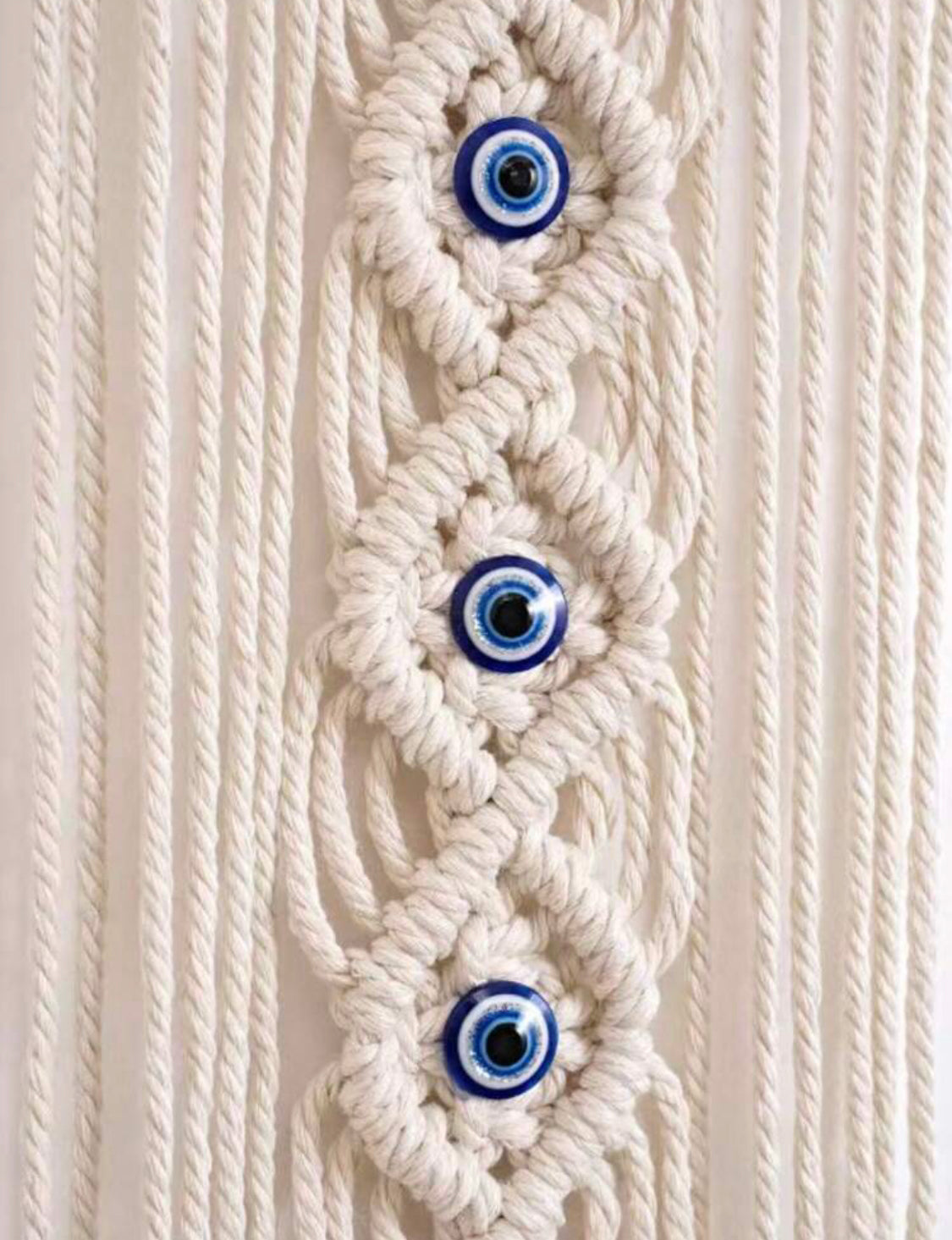 Handmade Wall Hanging with Evil Eye